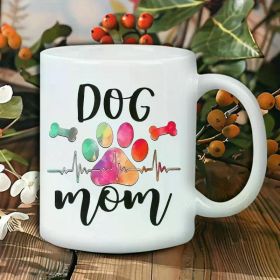 Insulated Ceramic Dog Mommy Coffee Mug Is Reusable, Versatile, And an Ideal Gift for Hand-Washed Pet Lovers Only