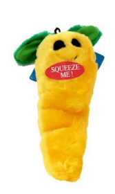 Petmate Medium Soft Bite Plush Carrot Toy for Dog