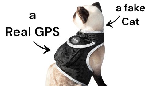 GPS Locator for Dogs with Perimeter Fence Realtime Pet Tracking System Size:S