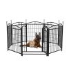 Dog Playpen Indoor 32 inch 8 Panels Metal Dog