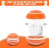 Pet Ball for Dogs, Interactive Dog Toy Durable Automatic Rolling Ball with Led Flash Lights for Small Meduium Large Dogs Breed