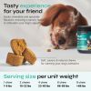 Calming Chews for Dogs Anxiety Relief  Hemp Calming Chews for Dogs with Valerian Root Hemp Seed Oil Turmeric L Theanine   Soft Treats for Storms Firew