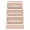 Folding Dog Stairs Cream 24.4"x15.7"x19.5"