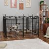 Dog Playpen Indoor 32 inch 8 Panels Metal Dog