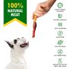 Triple Flavor Dog Rawhide Treats Duck Chicken Human Grade Meat Natural Organic