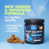 Cat Calming Treats Hemp Calming Care for Cats Cat Melatonin Soft Chews with Hemp Seed Oil and Probiotics Cat Anxiety Relief Storms Travel Grooming Sep