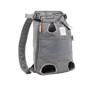 Petventure: The Ultimate Hands-Free Pet Carrier Backpack (Color: Light Grey)