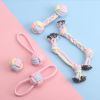 Dog toys molars bite resistant cotton rope ball cotton rope dog toys