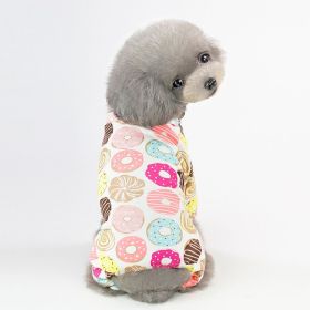 Pet Pajamas For Small & Medium Dogs; Cute Dog Pajamas Jumpsuit; Pet Apparel; pet clothing (Color: banana, size: XXL)
