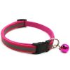 Nylon Collar Reflective With Small Bell For Dog ; Adjustable dog collar