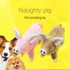 Plush dog toy cartoon cute voice bite-resistant plush toy dog cat toy