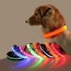 Glow-In-The-Dark Pet Collar For Dog ; LED Dog Collar For Night Walking; USB charging