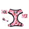 4Pcs Set Reflective No Pull Dog Harness Collar Leash With Dog Poop Bag For Small Medium Dog