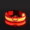 Glow-In-The-Dark Pet Collar For Dog ; LED Dog Collar For Night Walking; USB charging