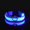 Glow-In-The-Dark Pet Collar For Dog ; LED Dog Collar For Night Walking; USB charging