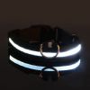 Glow-In-The-Dark Pet Collar For Dog ; LED Dog Collar For Night Walking; USB charging